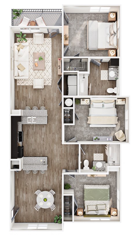 a1 floor plan  the residences at